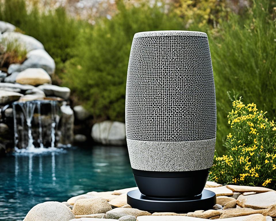 Full Range Outdoor Granite Rock Speaker