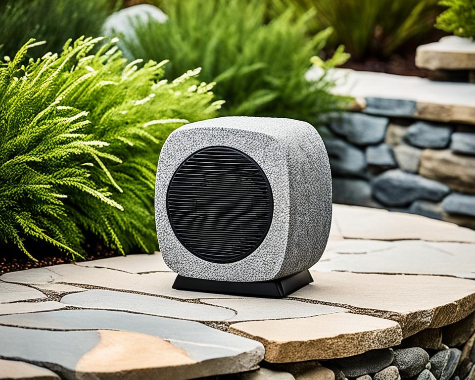 Outdoor Granite Rock Speaker