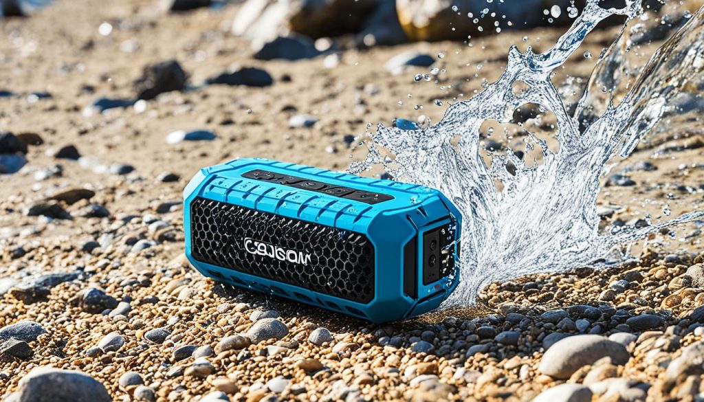 IP67 rated waterproof Bluetooth speaker