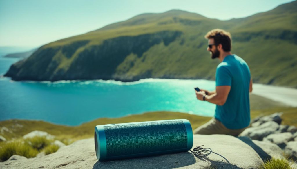 Portable outdoor speakers