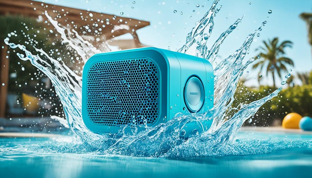Waterproof speaker features