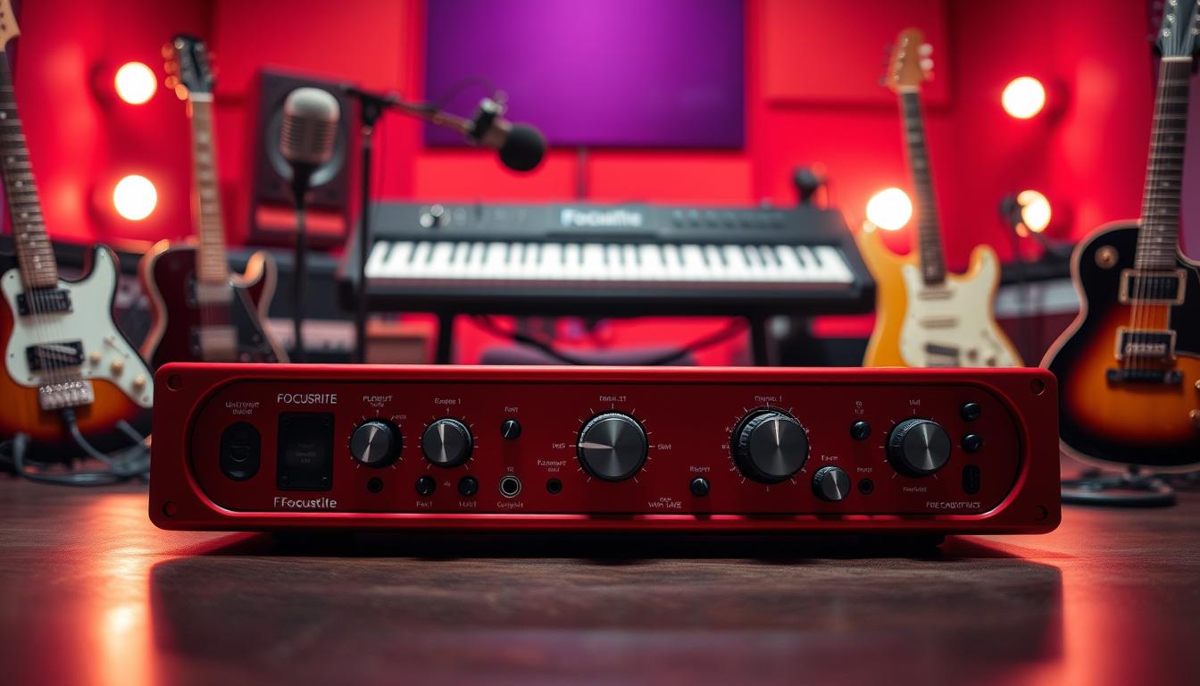 Focusrite audio interfaces