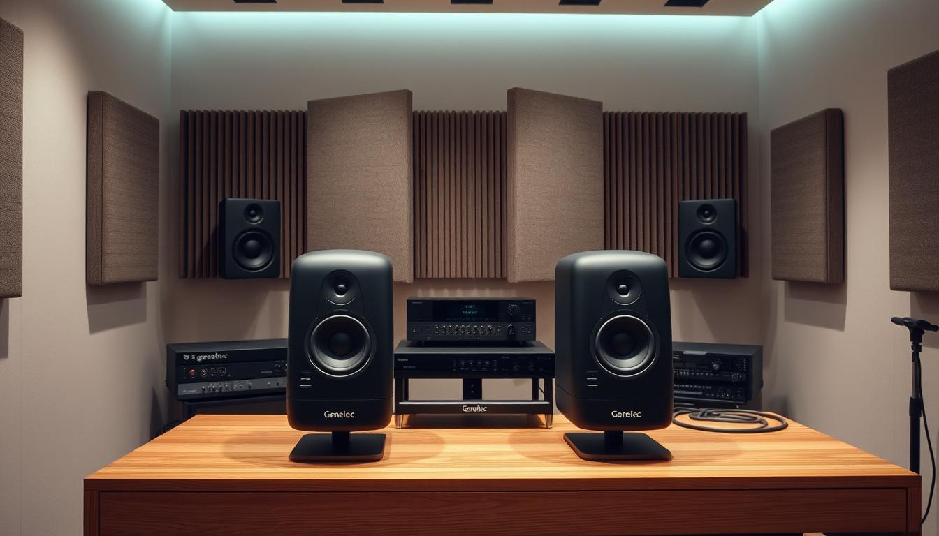 Genelec high-end audio monitors