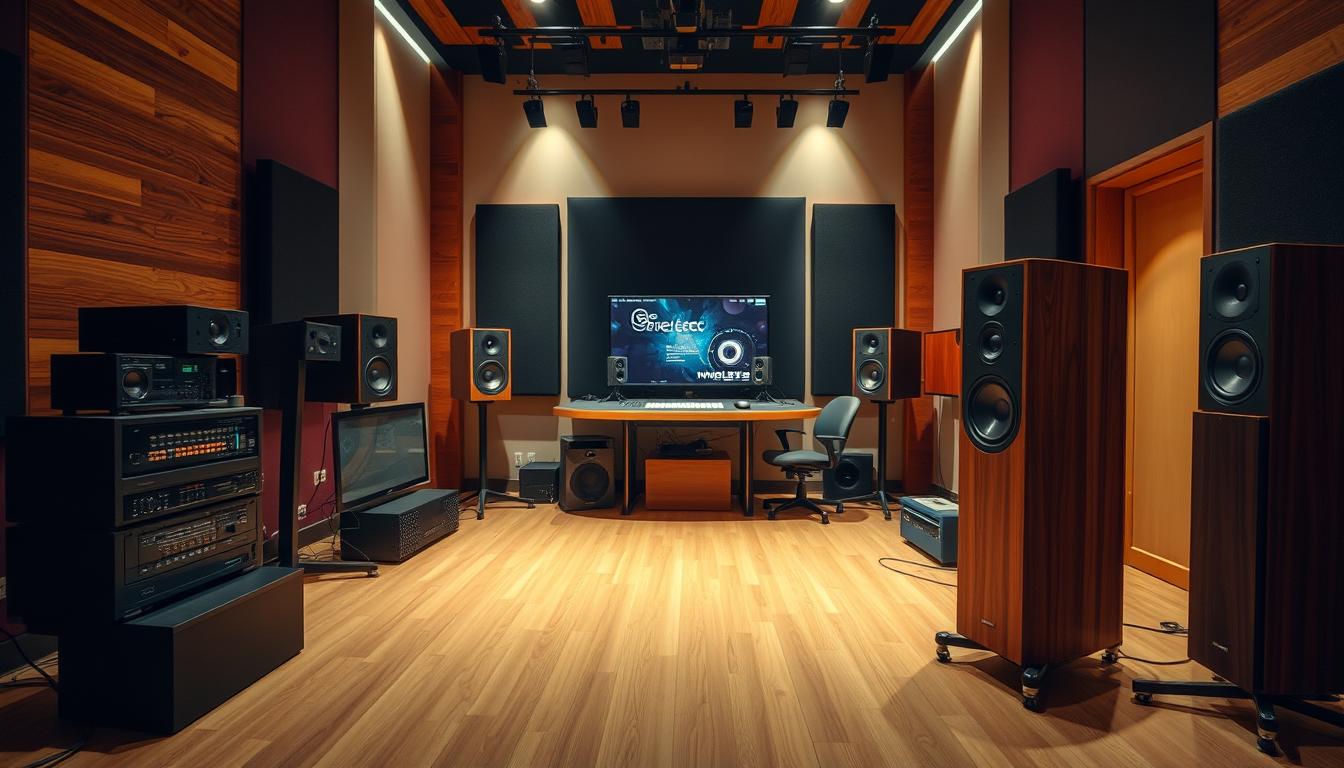 Genelec studio monitors