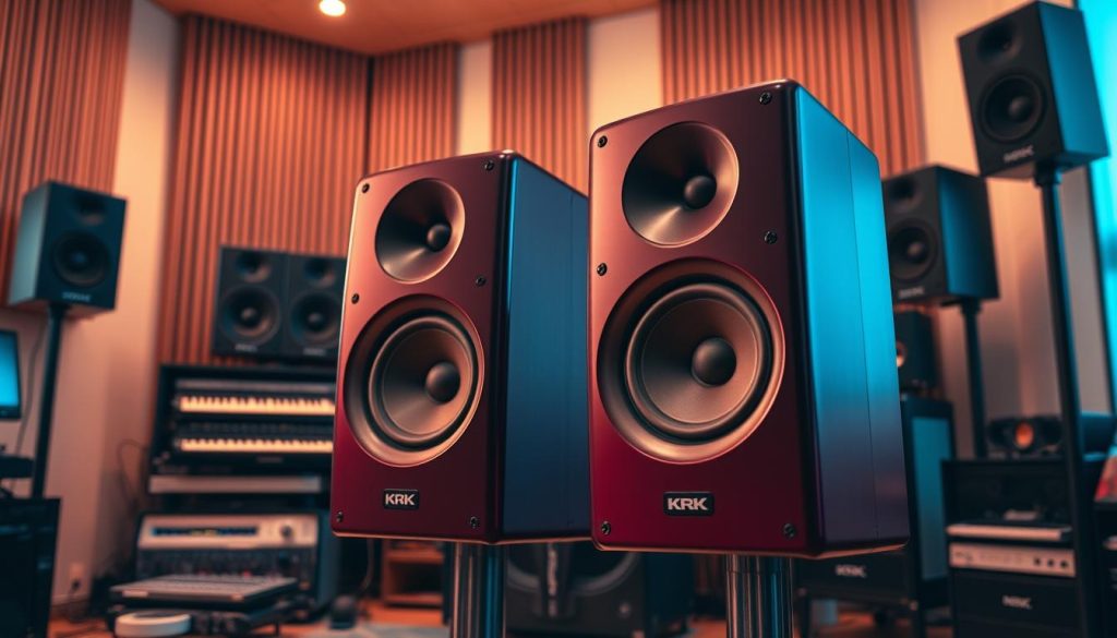 KRK V Series 4 studio monitors