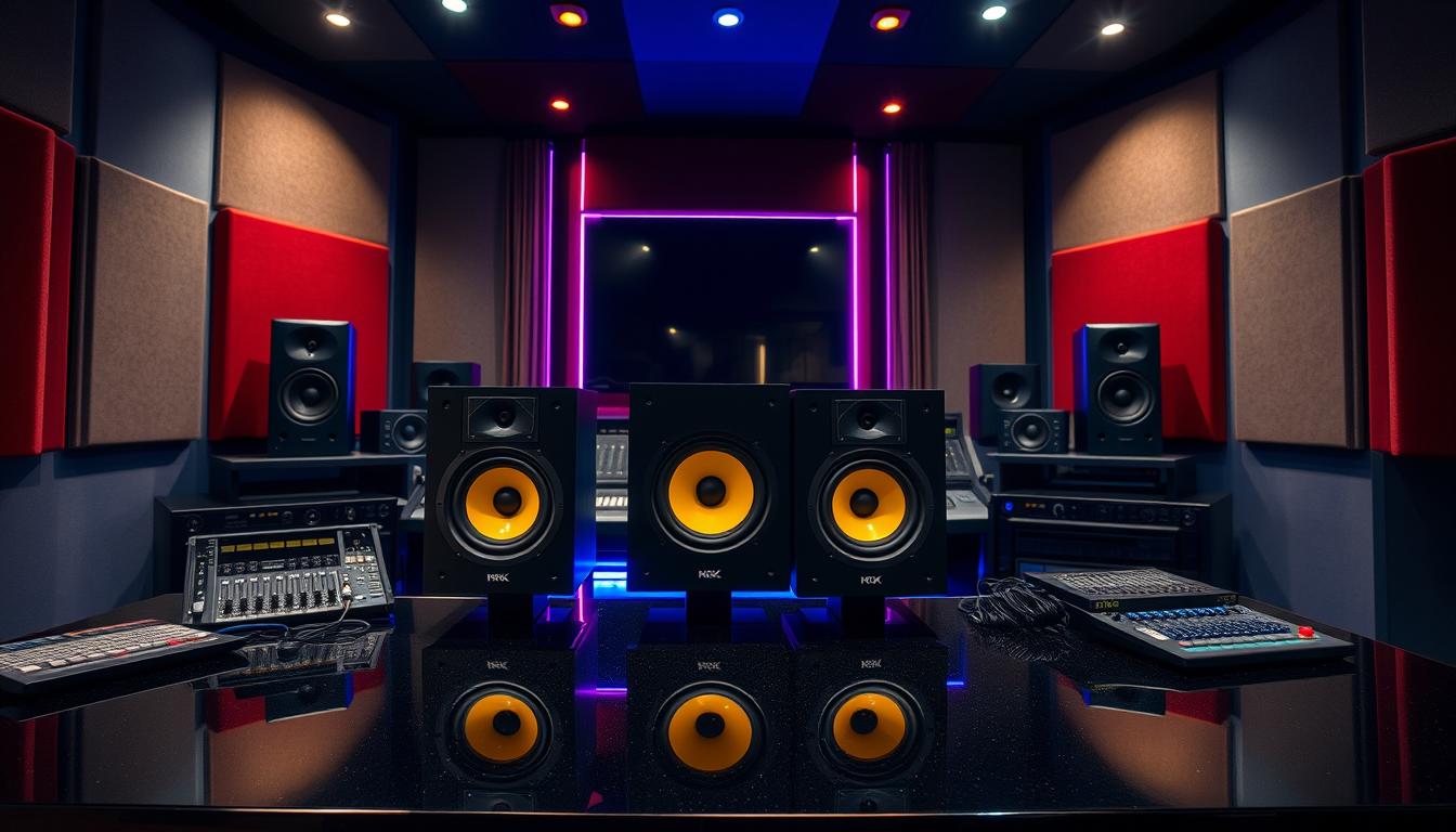 KRK studio sound gear