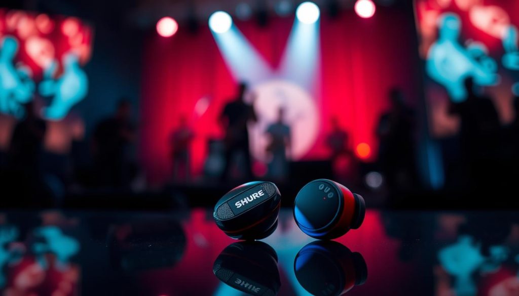 Shure in-ear monitors