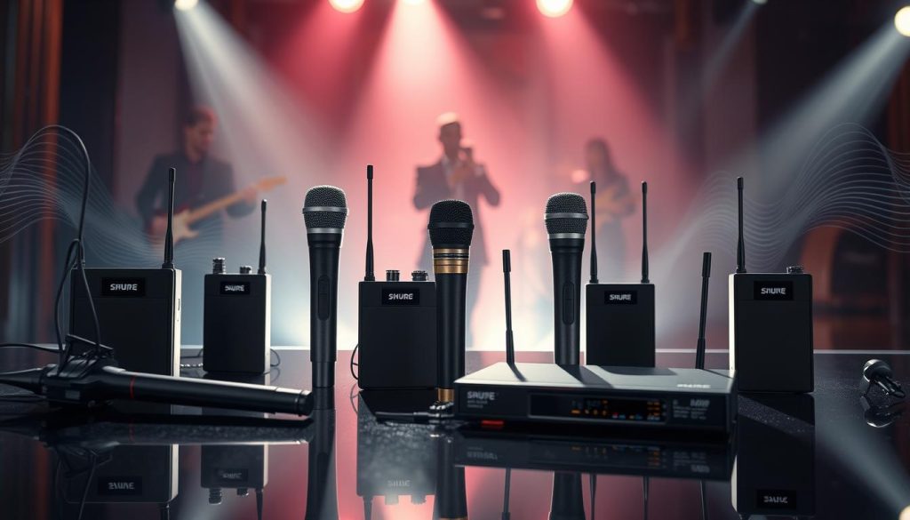 Shure wireless microphone systems