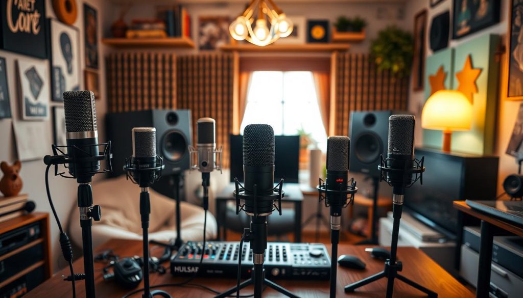 budget microphones for home studios